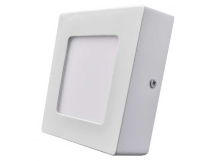 LED přisazené svítidlo PROFI, čtvercové, bílé, 6W teplá bílá 1 ks, krabice  ZM6121