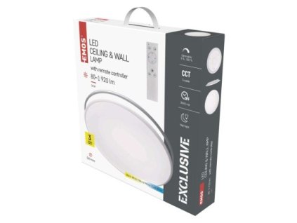 LED přisazené svítidlo ALVI, kruhové 24W, stmív. se změnou CCT 1 ks, krabice  ZM5165