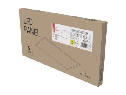 LED panel PROXO 30×60, obdélníkový vestavný bílý, 19W neutrální b. 1 ks, krabice