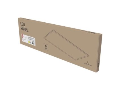 LED panel PROXO 30×120, obdélníkový vestavný bílý, 40W neut.b. UGR 1 ks, krabice  ZR3422