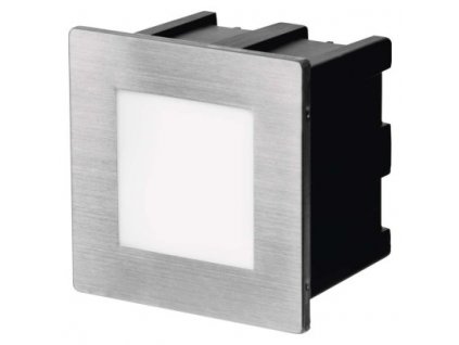 LED orientační vestavné svítidlo AMAL 80×80, 1,5W teplá bílá,IP65 1 ks, krabice