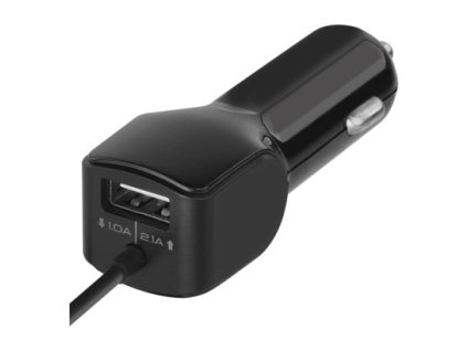 Univerzální USB adaptér do auta 3,1A (15,5W) max., kabelový 1 ks, blistr  V0217