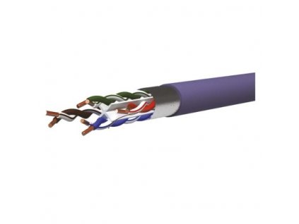 Datový kabel FTP CAT6 LSZH, 500 m 500 m, dřevěná cívka  S9230