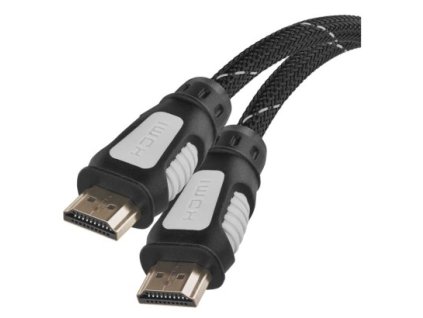 HDMI 2.0 high speed kabel eth.A vidlice-A vidlice 1,5m nylon plastový závěs  SL0301