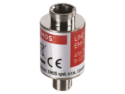 Zesilovač signálu DVB-T/T2 20dB 1 ks, headercard  J5709
