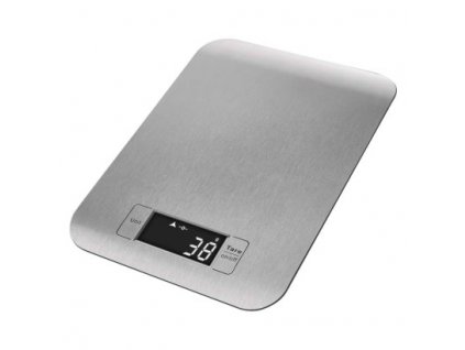 Digitální kuchyňská váha EV012, stříbrná 1 ks, krabička  EV012