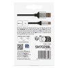 Nabíjecí a datový kabel USB-A 2.0 / USB-C 2.0, 1 m, černý  SM7025BL