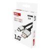 Nabíjecí a datový kabel USB-A 2.0 / USB-C 2.0, 1 m, černý  SM7025BL