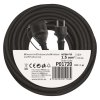 Venkovní prodlužovací kabel 20 m / 1 zásuvka / černý / guma-neopren / 230 V / 1,5 mm2