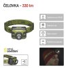 CREE LED čelovka P3539, 330 lm, 200 m, 3× AAA