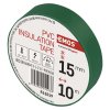 Izolační páska PVC 15mm / 10m zelená