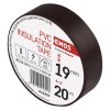 Izolační páska PVC 19mm / 20m hnědá