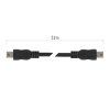 Nabíjecí a datový kabel USB-A 2.0 / mini USB-B 2.0, 2 m, černý  SM7009BL