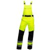 Reflexní kalhoty s laclem ARDON®SIGNAL žluto-černé zkrácené