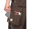 Kalhoty s laclem ARDON®URBAN+ hnědé