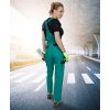 Dámské kalhoty s laclem ARDON®COOL TREND zelené