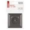 Zásuvka s USB 2,1A max., antracit  A6000.2