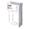 LED vánoční girlanda – 10x rampouch, 1,35 m, 2x AA, vnitřní, studená bílá, časovač  DCGC01