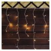 Standard LED spojovací řetěz blikající – rampouchy, 2,5 m, venkovní, teplá/studená bílá  D1CN01