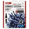 Standard LED spojovací vánoční řetěz, 10 m, venkovní i vnitřní, modrá  D1AB01