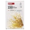 LED světelný řetěz – svítící trsy, nano, 2,35 m, vnitřní, teplá bílá, časovač  D3AW08