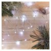 LED vánoční nano řetěz, 1,9 m, 2x AA, vnitřní, studená bílá, časovač
