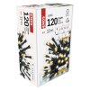 LED vánoční řetěz, 12 m, venkovní i vnitřní, teplá/studená bílá, časovač  D4AN05