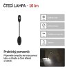 LED svítilna na čtení, 10 lm, 1× AAA  P3400