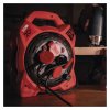 Venk. prodl. kabel na bubnu 20 m / 4 zás. / guma / 230 V / 1,5 mm2 s LED reflektorem  P08420