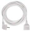 Prodlužovací kabel 10 m / 1 zásuvka / bílý / PVC / 1,5 mm2