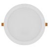 LED vestavné svítidlo RUBIC, kruhové, 24W neutrální bílá