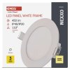 LED vestavné svítidlo NEXXO, kruhové, bílé, 7W, teplá bílá