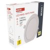 LED vestavné svítidlo NEXXO, kruhové, bílé, 12,5W, teplá bílá