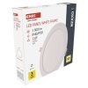 LED vestavné svítidlo NEXXO, kruhové, bílé, 18W, teplá bílá