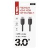HDMI 2.0 high speed kabel A vidlice – A vidlice 3 m