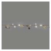 LED vánoční girlanda – šišky, 1,7 m, 2x AA, vnitřní, teplá bílá