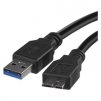 USB kabel 3.0 A vidlice – micro B vidlice 1m 1 ks, blistr