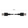 USB kabel 2.0 A vidlice – A vidlice 2m