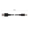 USB kabel 2.0 A vidlice – B vidlice 2m