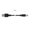 USB kabel 2.0 A vidlice – B vidlice 2m