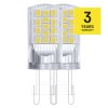 LED žárovka Classic JC / G9 / 4 W (40 W) / 470 lm / teplá bílá