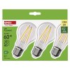 LED žárovka Filament A60 A CLASS/ E27 / 3,8 W (60 W) / 806 lm / teplá bílá