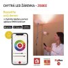 Chytrá LED žárovka GoSmart A60 / E27 / 11 W (75 W) / 1 050 lm / RGB / stmívatelná / Zigbee