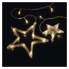 LED vánoční závěs – hvězdy, 185x105 cm, vnitřní, teplá bílá