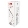 LED stolní lampa LUCY, nabíjecí, bílá