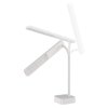 LED stolní lampa LUCY, nabíjecí, bílá