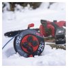 Počasí odolný prodluž. kabel na bubnu 25 m / 4 zásuvky / modrý / PVC / 230 V / 1,5 mm2