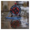 Počasí odolný prodluž. kabel na bubnu 25 m / 4 zásuvky / modrý / PVC / 230 V / 1,5 mm2