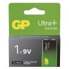 Alkalická baterie GP Ultra Plus 9V (6LR61), 1 ks