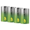 Alkalická baterie GP Super D (LR20), 4 ks